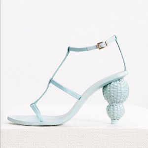 CULT GAIA Tiffany blue Eden heels size 6